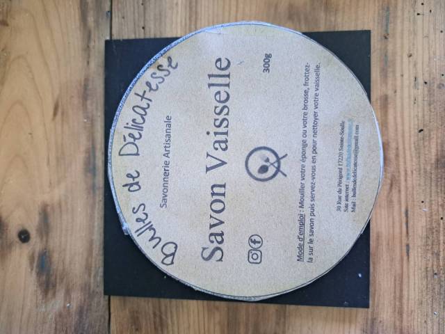Savon vaisselle Solide 300g